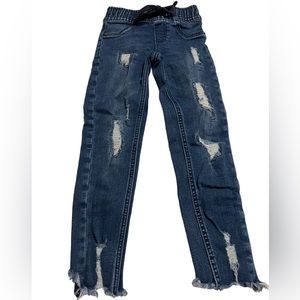 Justice Distressed Skinny Jeans